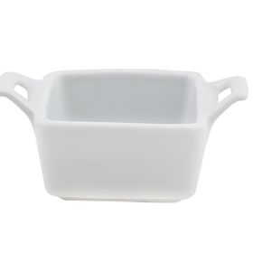 Porland 10 cm Beyaz Yağlık Mini Kase