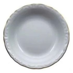 Porland 14 cm 6'lı Jade Gold Kenarlı Çukur Tabak
