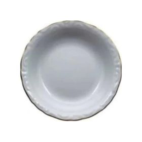 Porland 14 cm 6'lı Jade Gold Kenarlı Çukur Tabak