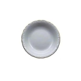 Porland 14 cm 6'lı Jade Gold Kenarlı Çukur Tabak