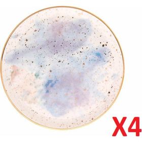 Porland 162917 Cosmos 17 cm Desen 4 Düz Tabak