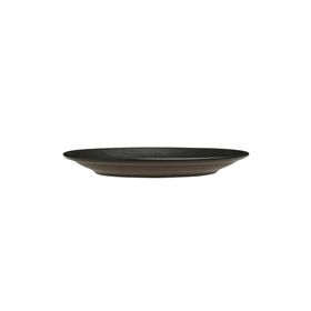 Porland 18 cm Porselen Seasons Siyah Düz Tabak