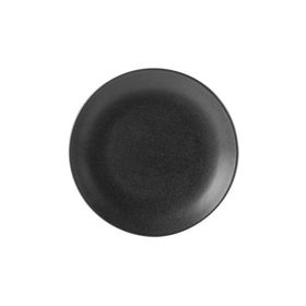 Porland 18 cm Porselen Seasons Siyah Düz Tabak