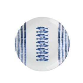 Porland 19 cm Marıne Blue Desen3 Düz Tabak