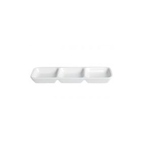 Porland 20 cm Beyaz Çerez Tabağı