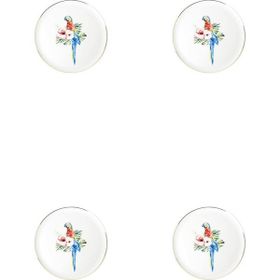 Porland 20 cm Exotic Çiçek Desen 1 Düz Tabak