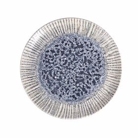 Porland 20 cm Iris Blue Düz Tabak