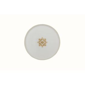 Porland 21 cm Arabesque Desen1 Düz Tabak