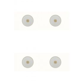 Porland 21 cm Arabesque Desen1 Düz Tabak