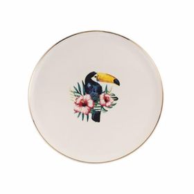 Porland 21 cm Exotic Desen 3 Düz Tabak