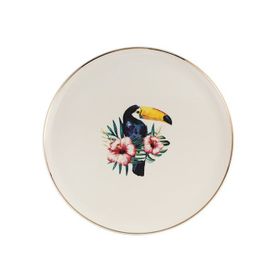 Porland 21 cm Exotic Desen 3 Düz Tabak