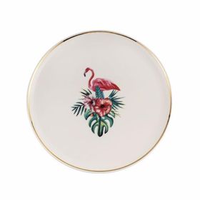 Porland 21 cm Exotic Desen 4 Düz Tabak