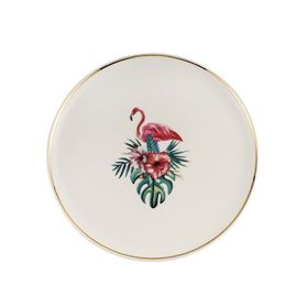 Porland 21 cm Exotic Desen 4 Düz Tabak
