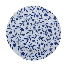 Porland 24 cm Blue Desen2 Düz Tabak