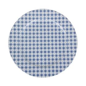 Porland 24 cm Blue Desen3 Düz Tabak