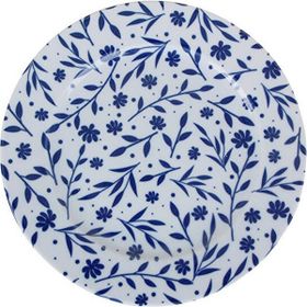 Porland 24 cm Blue Desen3 Düz Tabak