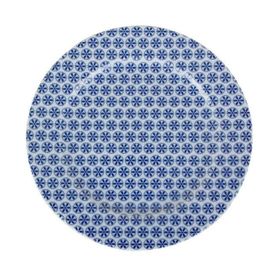 Porland 24 cm Blue Desen4 Düz Tabak