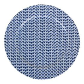 Porland 24 cm Blue Desen5 Düz Tabak