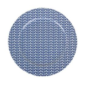 Porland 24 cm Blue Desen5 Düz Tabak