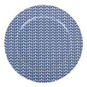 Porland 24 cm Blue Desen5 Düz Tabak