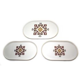 Porland 27 cm Arabesque Kayık Tabak