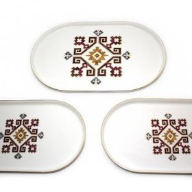 Porland 27 cm Arabesque Kayık Tabak
