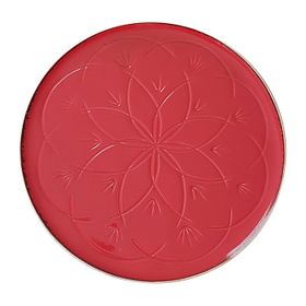 Porland 27 cm Christina Kırmızı Düz Tabak
