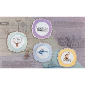 Porland 28 cm Dreamy Geyik Düz Tabak