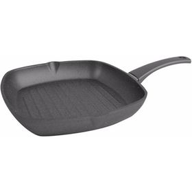Porland 28 cm Grena Siyah Izgara Tava