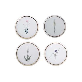 Porland 4 Parça 21 cm Botanical Pasta Tabağı