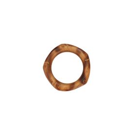 Porland 5.5 cm Ahşap Yuvarlak Yüzük Peçetelik