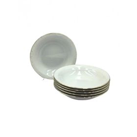 Porland A10047 Jade Altın Çukur 19 cm 6'lı Tabak