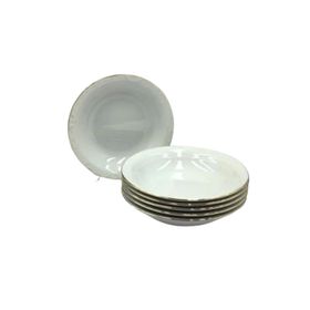 Porland A10047 Jade Altın Çukur 19 cm 6'lı Tabak