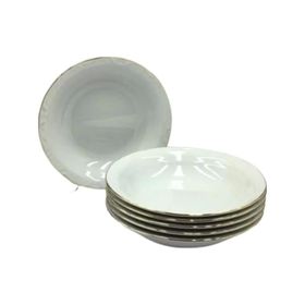 Porland A10047 Jade Altın Çukur 19 cm 6'lı Tabak