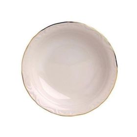 Porland A14730 Gold Kenarli Jade Çukur 17 cm 6'lı Tabak