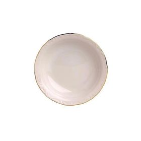 Porland A14730 Gold Kenarli Jade Çukur 17 cm 6'lı Tabak