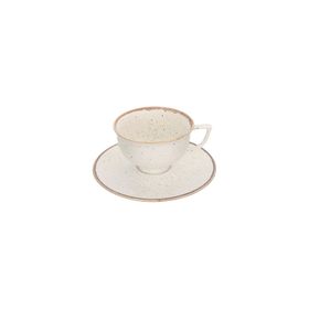 Porland Abbey Classic Seasons Bej Tabaklı 95 cc Kahve Fincanı