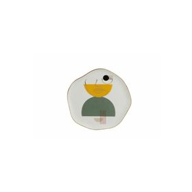 Porland Abstract 21 cm Düz Tabak