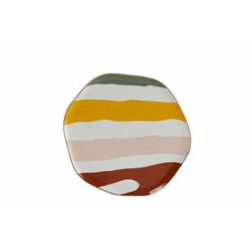 Porland Abstract 27cm Düz Tabak