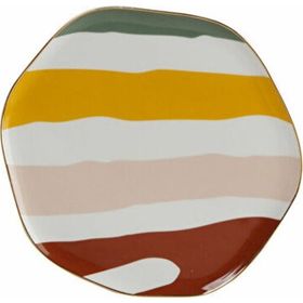 Porland Abstract 27cm Düz Tabak