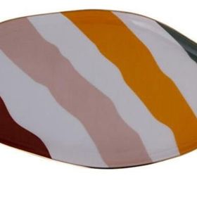 Porland Abstract Serisi 27 cm Oval Kayık Tabak