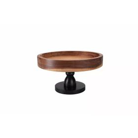 Porland Acacian 24 cm Ayaklı Sunum Tabağı