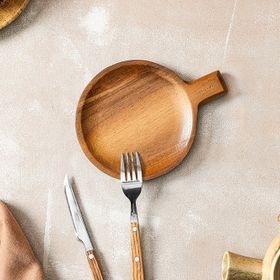 Porland Akazie 18 cm Sap Detaylı Tabak