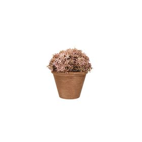 Porland Allıum 25 cm Mor Yapay Bitki