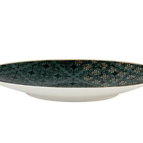 Porland Alm Evoke 24 cm Yeşil Kayık Tabak