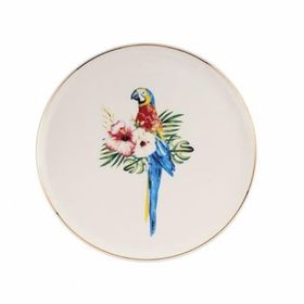 Porland Alm Exotic Desen1 21 cm Düz Tabak
