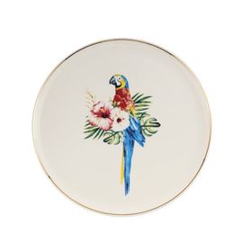 Porland Alm Exotic Desen1 21 cm Düz Tabak