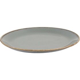 Porland Alm Seasons 18 cm Koyu Gri Kayık Tabak