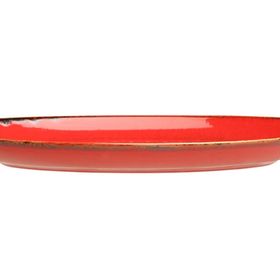 Porland Alm Seasons 31 cm Kırmızı Kayık Tabak