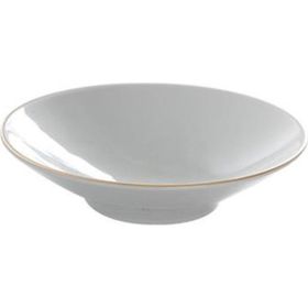 Porland Altın Yaldız 19 cm Porselen Çukur Tabak